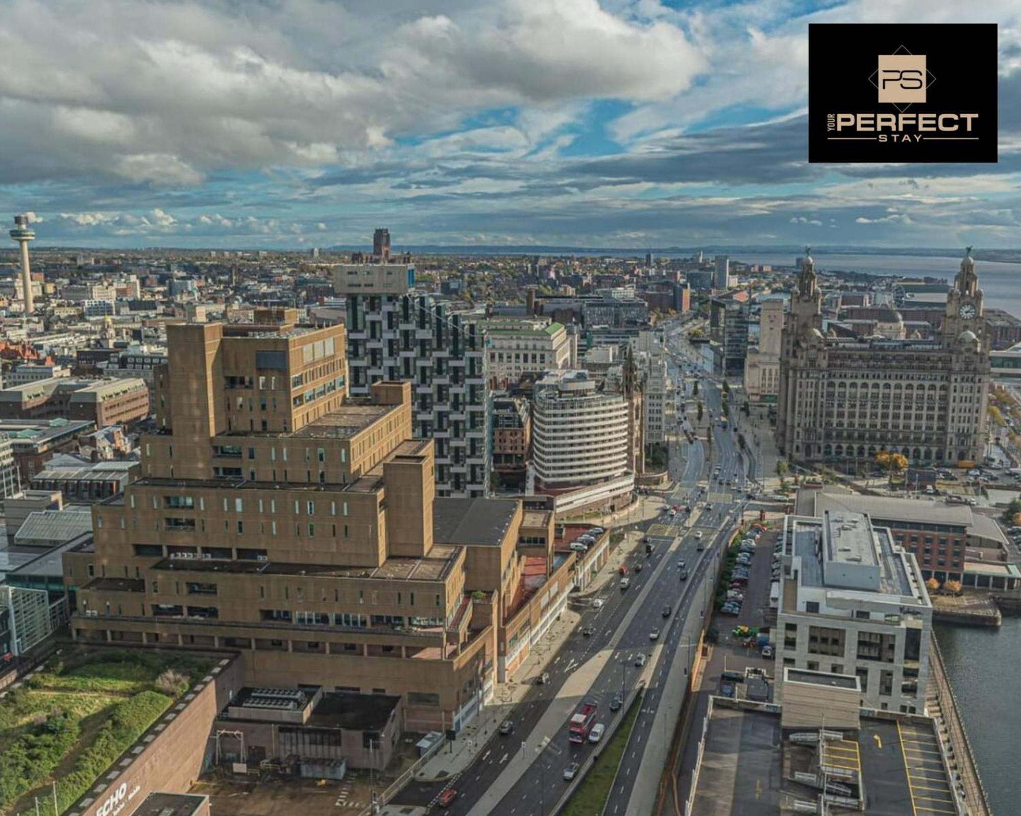 The Lexington - Liverpool City Centre 24 Hour Gym - Your Perfect Stay - City And Waterfront Views Buitenkant foto